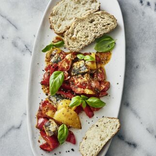 Venezianische Paprika mit Sardinen Venezianische Paprika mit Sardinen