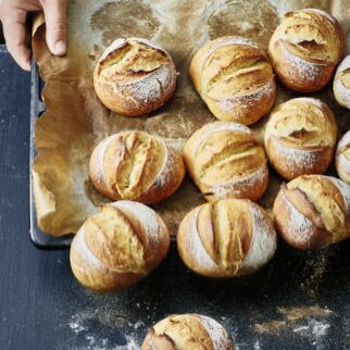 Knusprige Quarkbrötchen Knusprige Quarkbrötchen