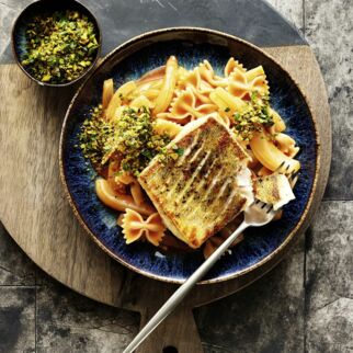 Fenchel-Pasta mit Zander