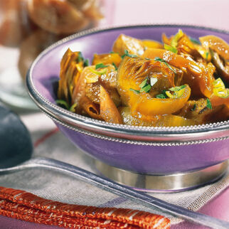 Artischocken mit Salzzitronen Artischocken mit Salzzitronen