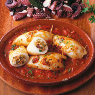 Gefüllte Kalmare Gefüllte Kalmare