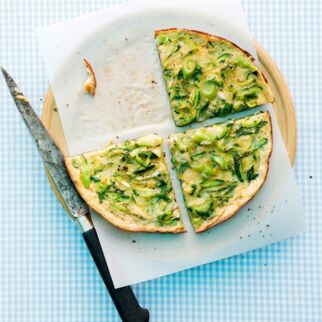 Zucchini-Omelett Zucchini-Omelett