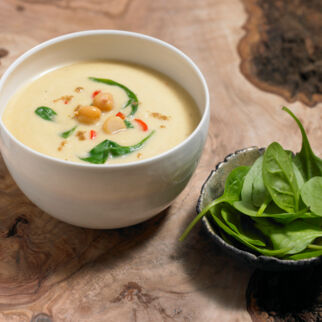 Kichererbsen-Spinat-Suppe Kichererbsen-Spinat-Suppe