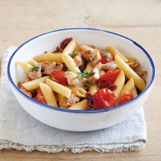 Penne, Pollo, Pomodori