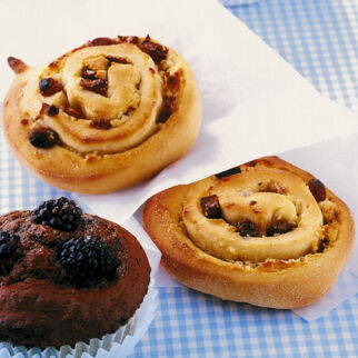 Marzipan-Schnecken Marzipan-Schnecken