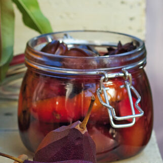 Zwetschgen mit Essig Zwetschgen mit Essig