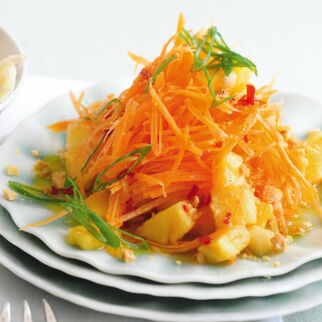 Scharfer Möhrensalat Scharfer Möhrensalat