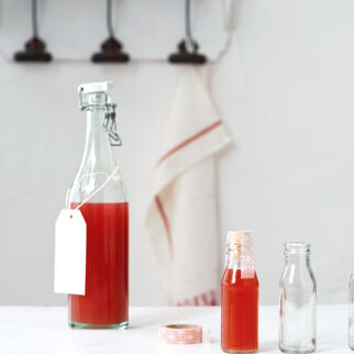 Rhabarbersirup Rhabarbersirup