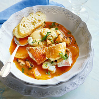 Bouillabaisse mit Rouille Bouillabaisse mit Rouille