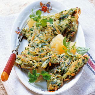 Hessische Kartoffel-Pfannkuchen Hessische Kartoffel-Pfannkuchen