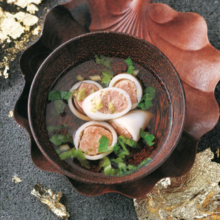 Tintenfischsuppe Tintenfischsuppe