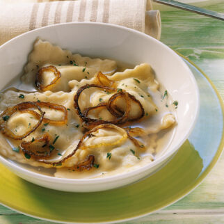 Geschmälzte Maultaschen Geschmälzte Maultaschen