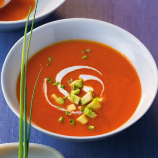 Tomaten-Chili-Suppe