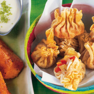 Frittierte Wan-Tan Frittierte Wan-Tan