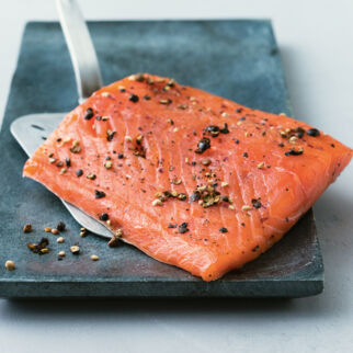Gebeiztes Lachsfilet Gebeiztes Lachsfilet