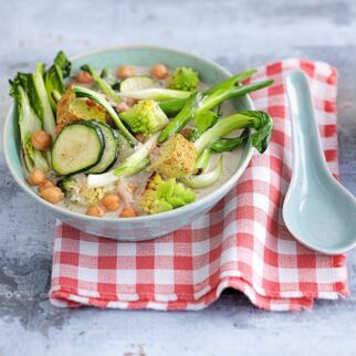 Grünes Gemüsecurry Grünes Gemüsecurry