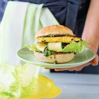 Polenta-Burger Polenta-Burger