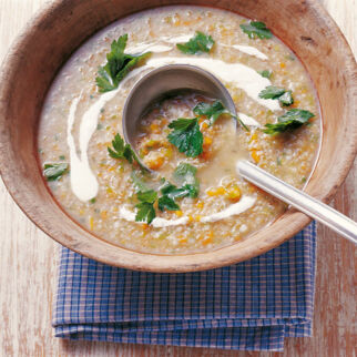 Grünkernsuppe