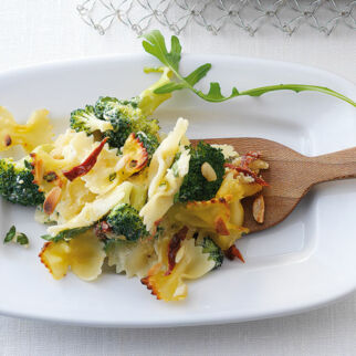 Farfalle-Ricotta-Auflauf Farfalle-Ricotta-Auflauf