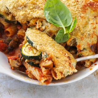 Pastitsio mit Ricotta