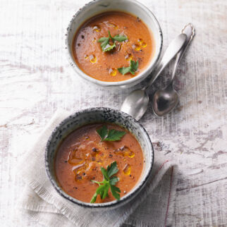 Gemüsecremesuppe mit reichlich VitaminPower Gemüsecremesuppe mit reichlich VitaminPower