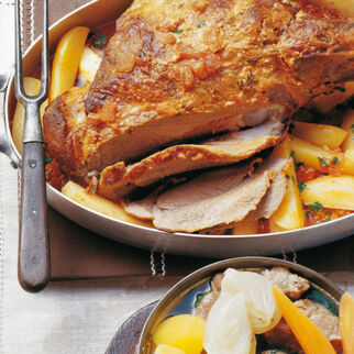 Lammkeule mit Joghurtkruste Lammkeule mit Joghurtkruste