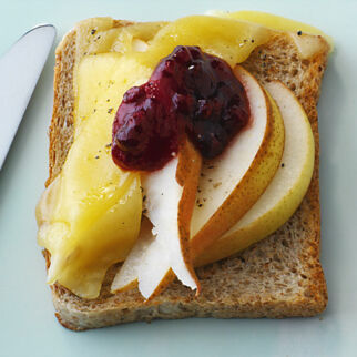 Birnen-Käse-Toast Birnen-Käse-Toast