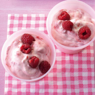 Himbeermousse