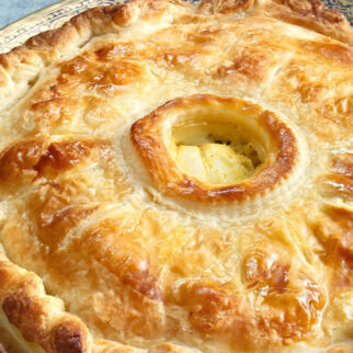 Gemüse-Fisch-Pie à l'indienne Gemüse-Fisch-Pie à l'indienne