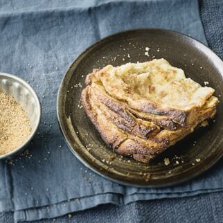 Zupfbrot mit Zimt und Zucker Zupfbrot mit Zimt und Zucker