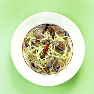 Spaghetti mit Venusmuscheln Spaghetti mit Venusmuscheln
