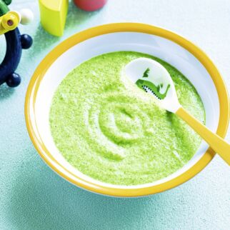 Hähnchen-Buchweizen-Spinat-Brei Hähnchen-Buchweizen-Spinat-Brei