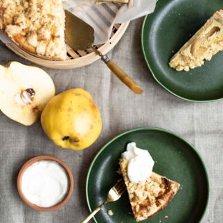 Quittenkäsekuchen Quittenkäsekuchen