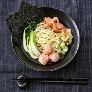 Lachs-Garnelen-Ramen Lachs-Garnelen-Ramen