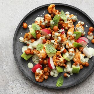 Gebackener Blumenkohlsalat Gebackener Blumenkohlsalat