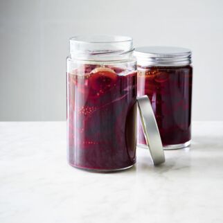 Milchsauer eingelegte Rote Bete Milchsauer eingelegte Rote Bete