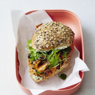 Möhrenlachs-Sandwich Möhrenlachs-Sandwich