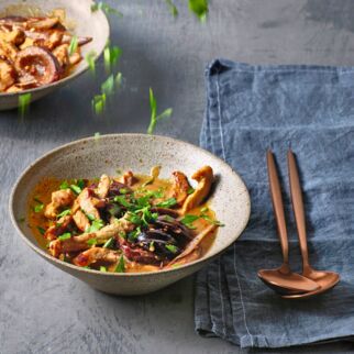 Curry mit Pflaume und Marzipan