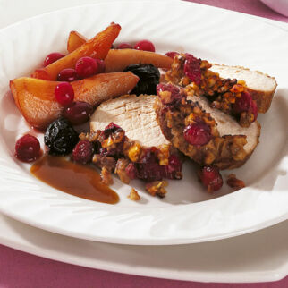 Frischlingsrücken mit Cranberries Frischlingsrücken mit Cranberries