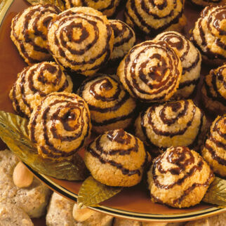 Kokos-Marzipan-Makronen Kokos-Marzipan-Makronen
