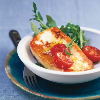 Gebratener Halloumi Gebratener Halloumi