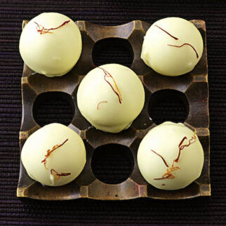 Safranpralinen Safranpralinen