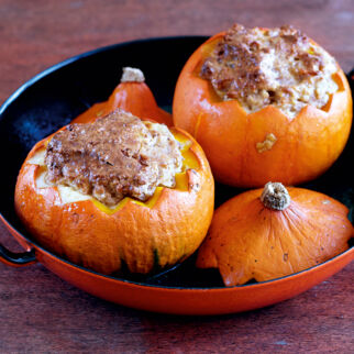 Gefüllte Kürbisse Gefüllte Kürbisse