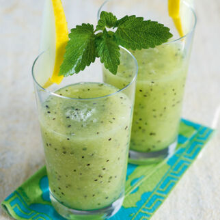 Kiwi-Melonen-Smoothie Kiwi-Melonen-Smoothie