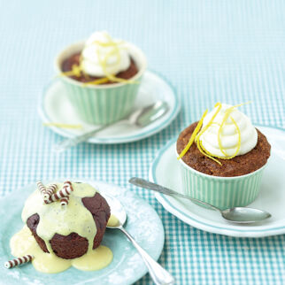 Schokopudding-Cupcakes
