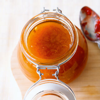 Aprikosenkonfitüre mit Zimt Aprikosenkonfitüre mit Zimt