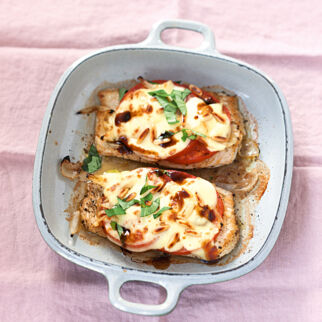 Putenschnitzel »Caprese« Putenschnitzel »Caprese«