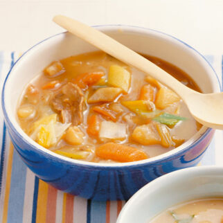 Kartoffelsuppe mit Steinpilzen Kartoffelsuppe mit Steinpilzen