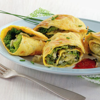 Wirsing-Eierkuchen-Rolle Wirsing-Eierkuchen-Rolle