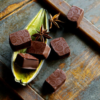 Zwetschgenpralinen mit Anis Zwetschgenpralinen mit Anis